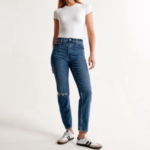 Abercrombie and Fitch The Mom High Rise Jeans